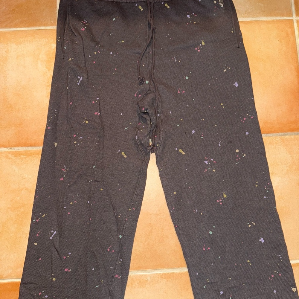 Like new FP Movement by Free People Black Speckled Pants